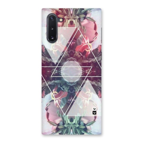 Floral Triangle Back Case for Galaxy Note 10