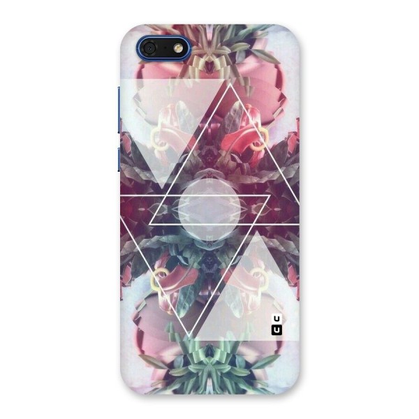 Floral Triangle Back Case for Honor 7s