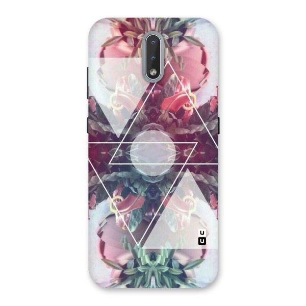 Floral Triangle Back Case for Nokia 2.3