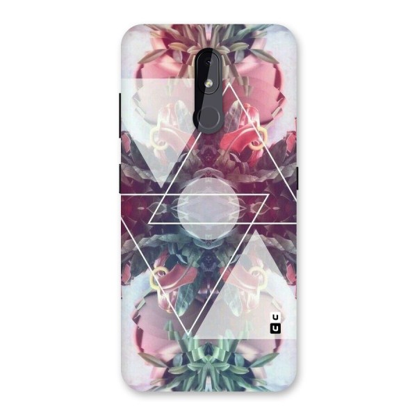 Floral Triangle Back Case for Nokia 3.2