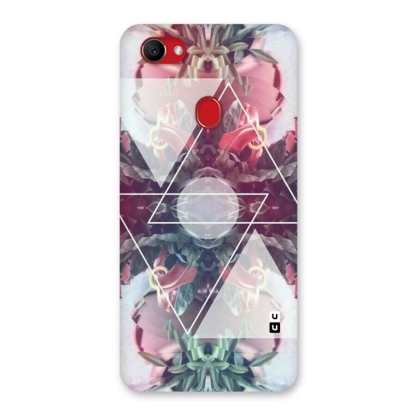 Floral Triangle Back Case for Oppo F7