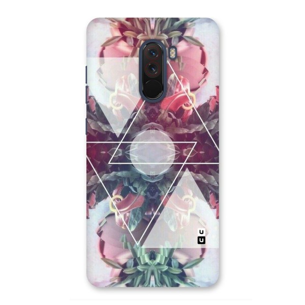 Floral Triangle Back Case for Poco F1