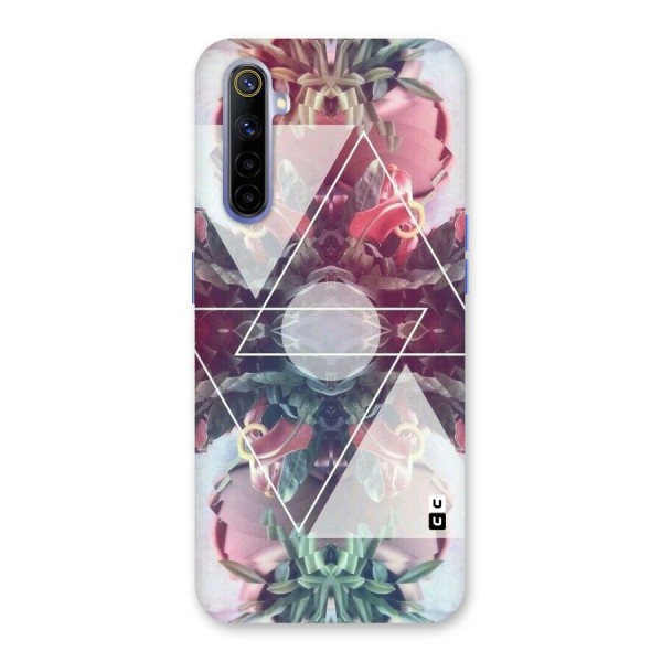 Floral Triangle Back Case for Realme 6