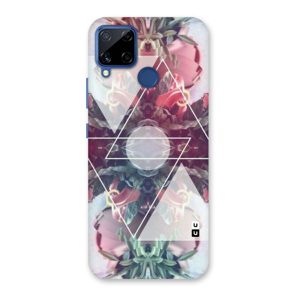 Floral Triangle Back Case for Realme C12