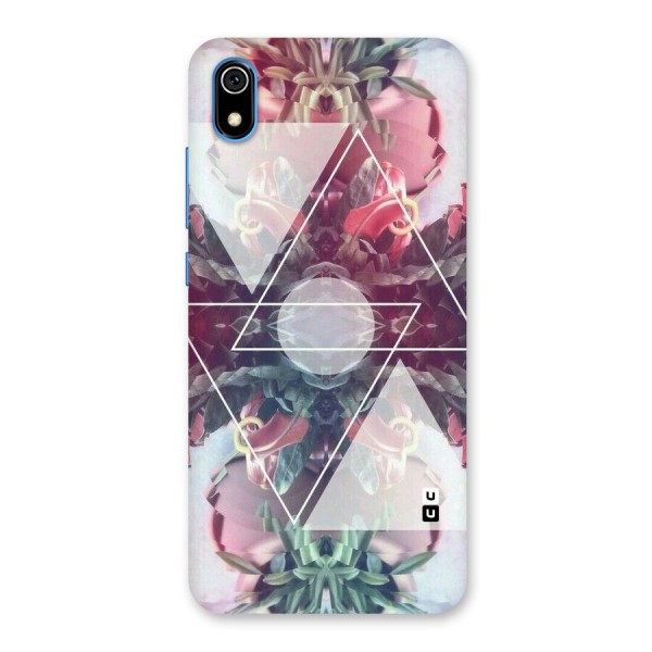 Floral Triangle Back Case for Redmi 7A