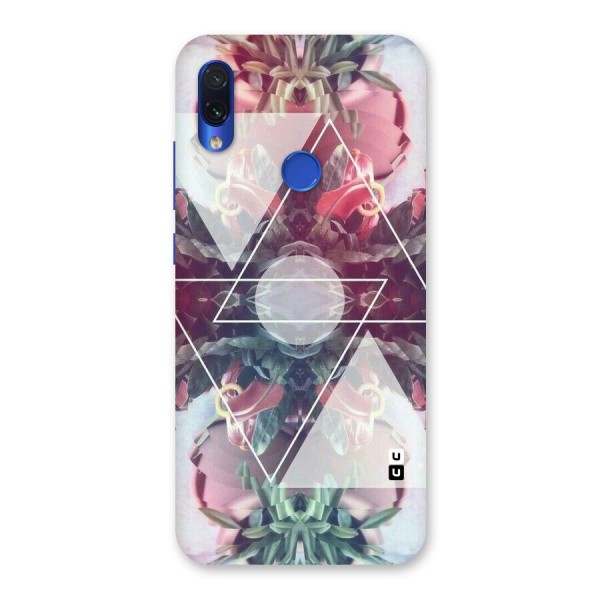 Floral Triangle Back Case for Redmi Note 7