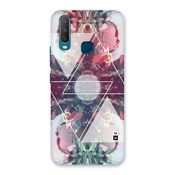 Floral Triangle Back Case for Vivo U10