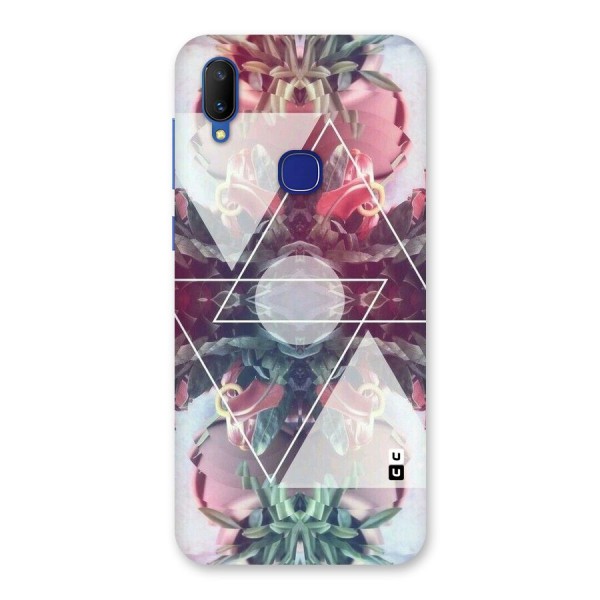 Floral Triangle Back Case for Vivo V11