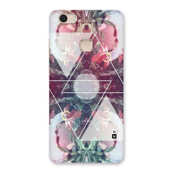 Floral Triangle Back Case for Vivo V7