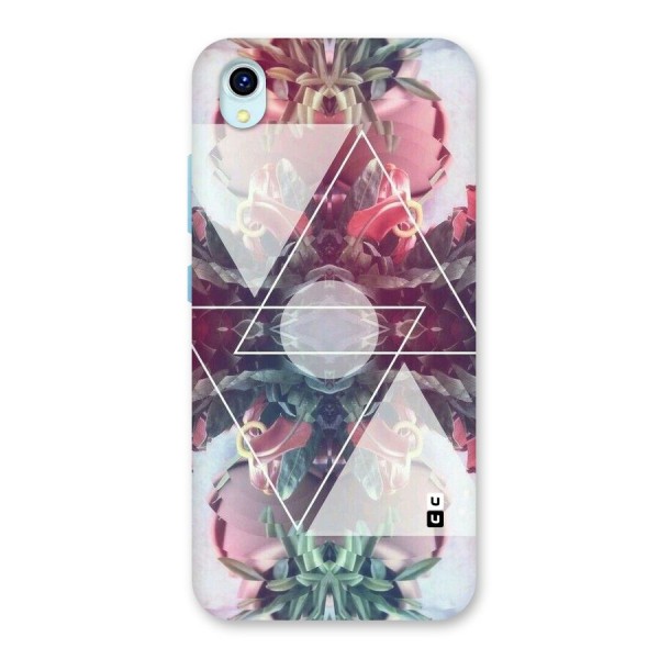 Floral Triangle Back Case for Vivo Y1s