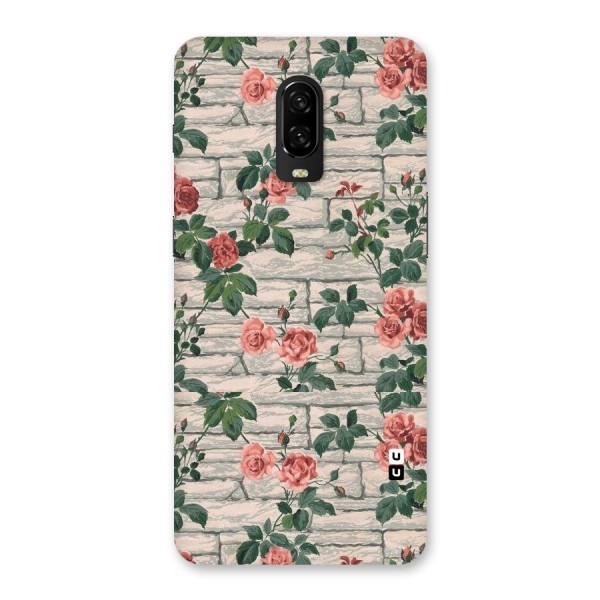 Floral Wall Design Back Case for OnePlus 6T