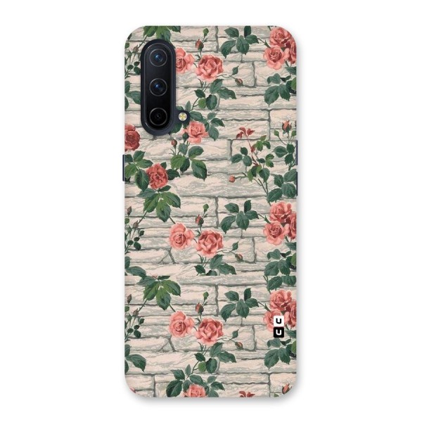 Floral Wall Design Back Case for OnePlus Nord CE 5G
