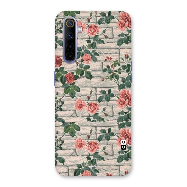 Floral Wall Design Back Case for Realme 6