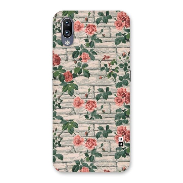 Floral Wall Design Back Case for Vivo NEX