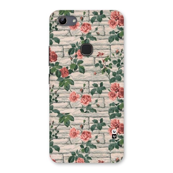 Floral Wall Design Back Case for Vivo Y81