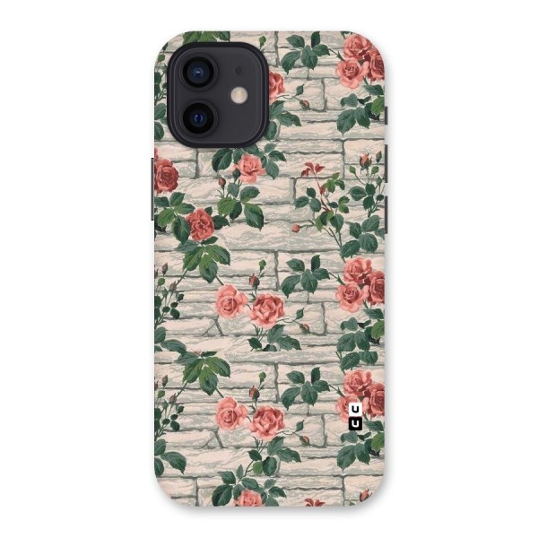 Floral Wall Design Back Case for iPhone 12