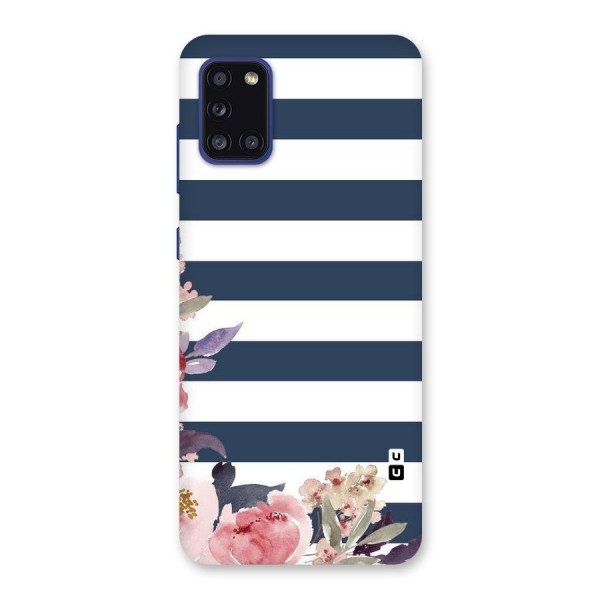 Floral Water Art Back Case for Galaxy A31