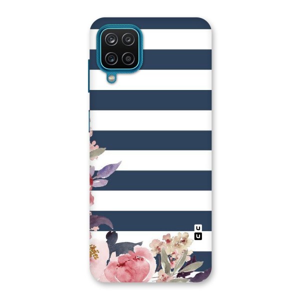 Floral Water Art Back Case for Galaxy F12