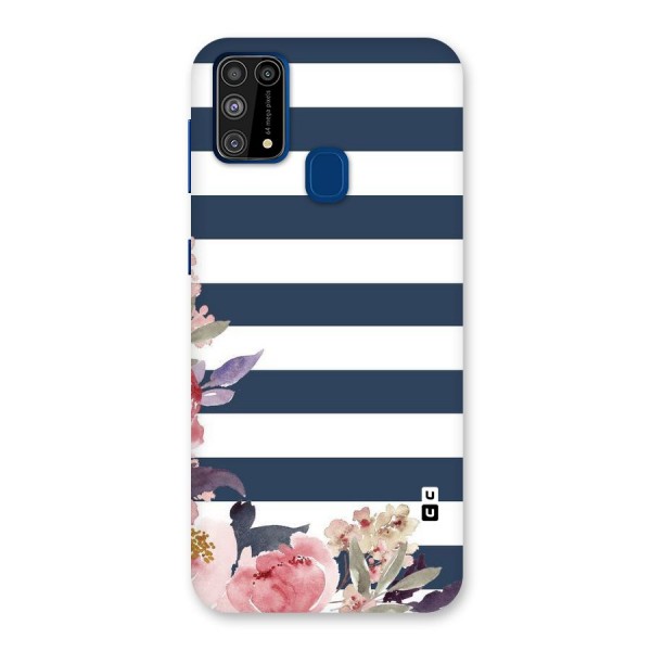 Floral Water Art Back Case for Galaxy F41