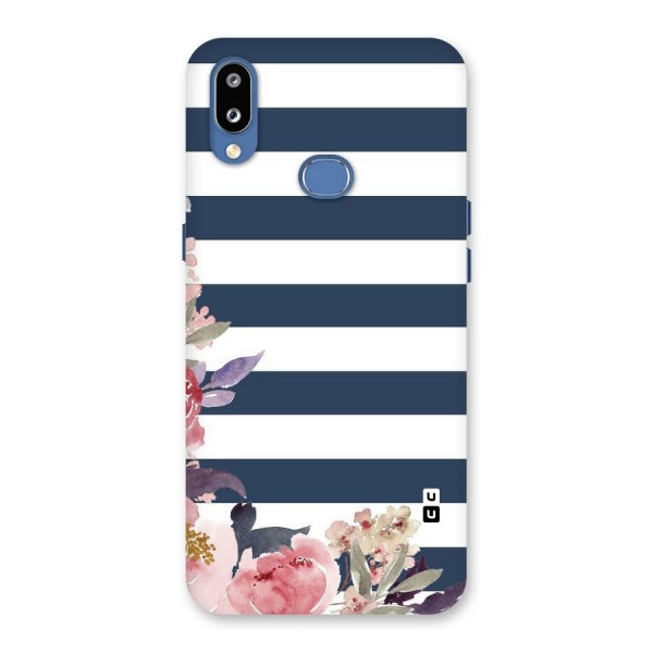 Floral Water Art Back Case for Galaxy M01s