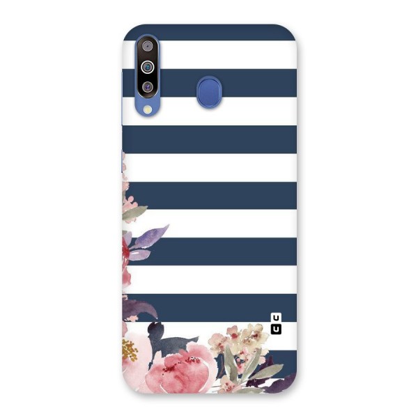 Floral Water Art Back Case for Galaxy M30