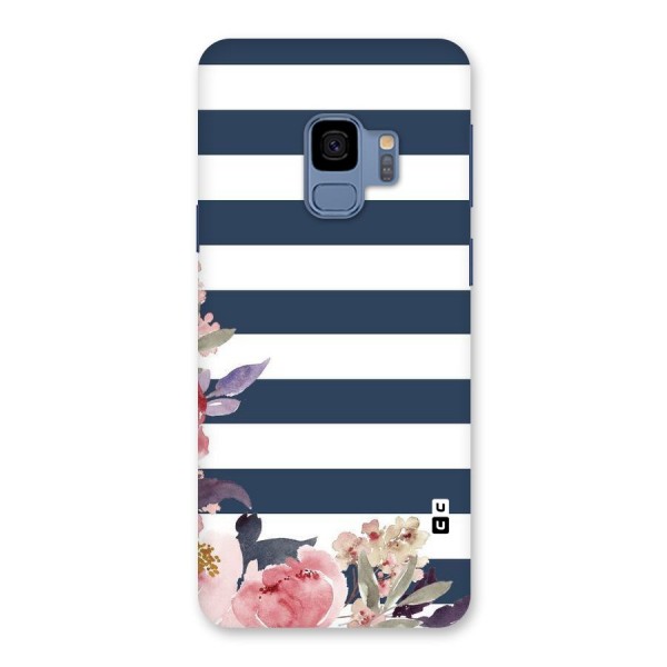 Floral Water Art Back Case for Galaxy S9