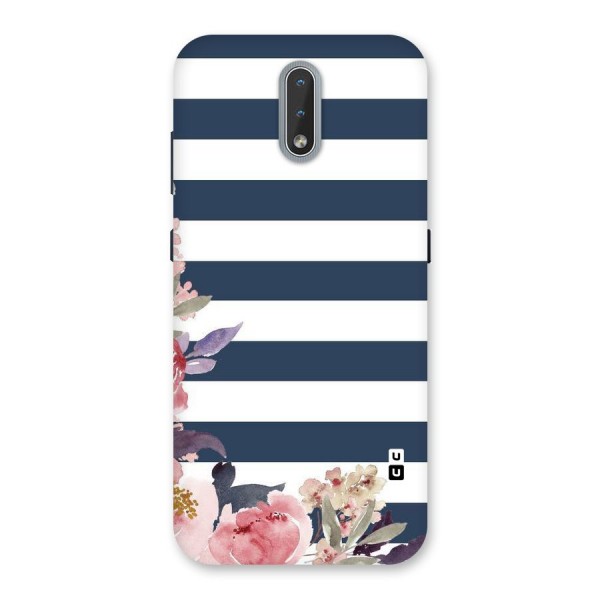 Floral Water Art Back Case for Nokia 2.3