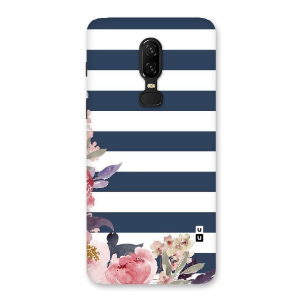 Floral Water Art Back Case for OnePlus 6