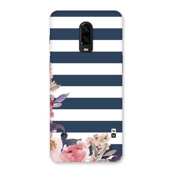 Floral Water Art Back Case for OnePlus 6T