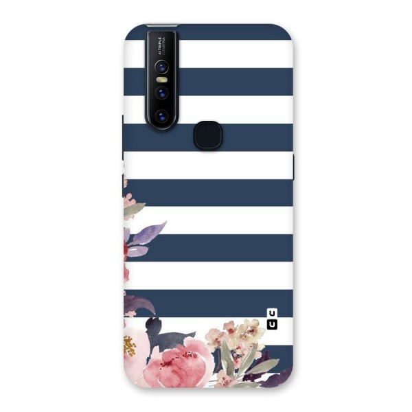 Floral Water Art Back Case for Vivo V15