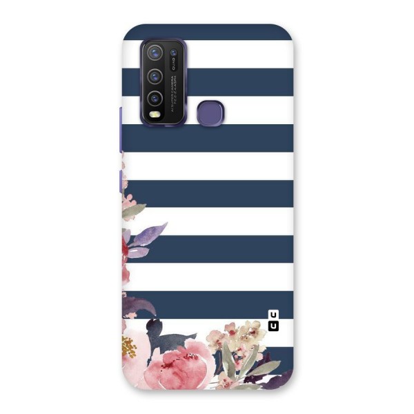 Floral Water Art Back Case for Vivo Y30