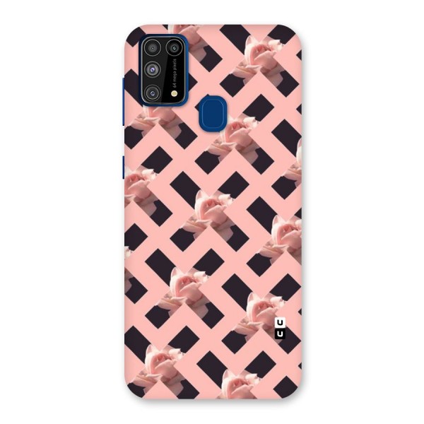 Floral X Design Back Case for Galaxy F41