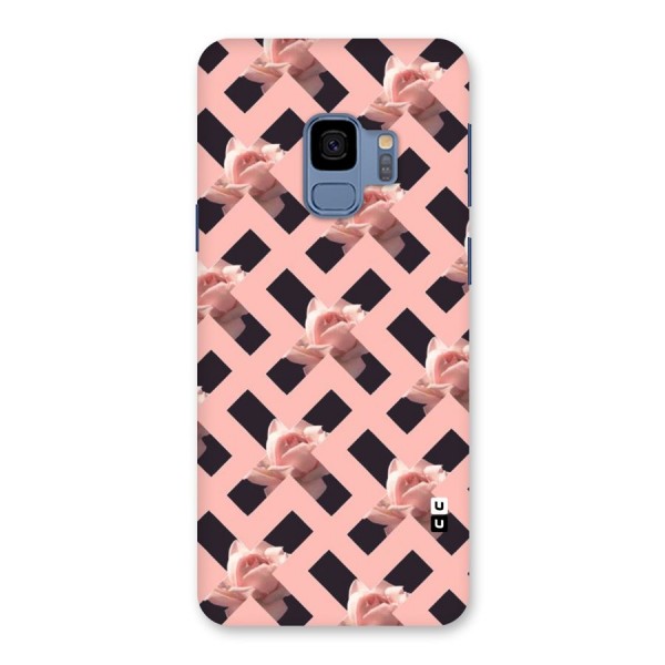 Floral X Design Back Case for Galaxy S9