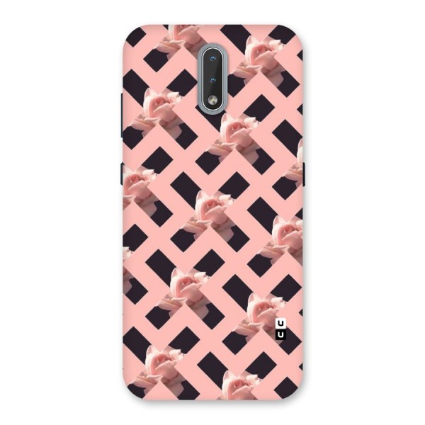 Floral X Design Back Case for Nokia 2.3