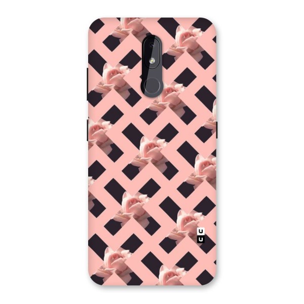 Floral X Design Back Case for Nokia 3.2