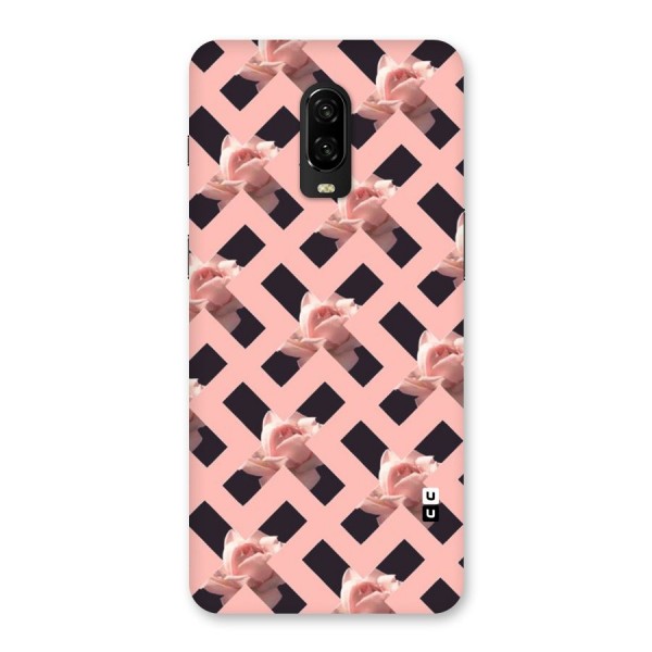 Floral X Design Back Case for OnePlus 6T