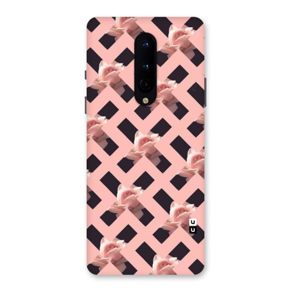 Floral X Design Back Case for OnePlus 8