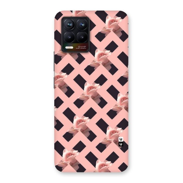 Floral X Design Back Case for Realme 8