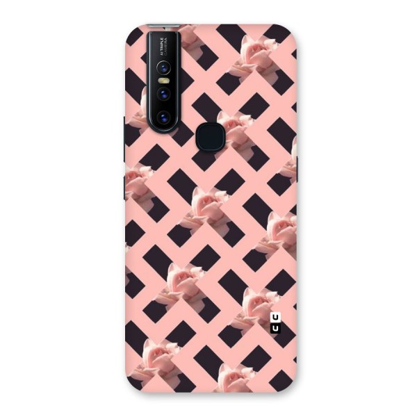 Floral X Design Back Case for Vivo V15