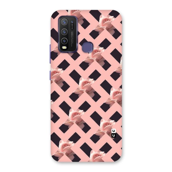 Floral X Design Back Case for Vivo Y30