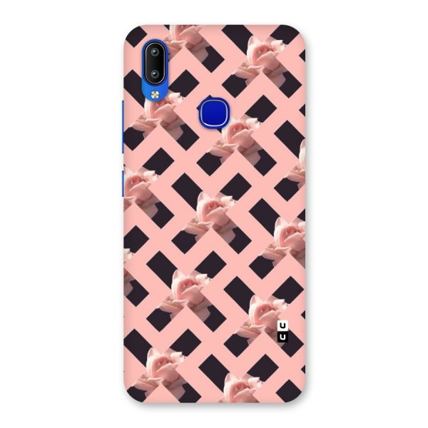 Floral X Design Back Case for Vivo Y91