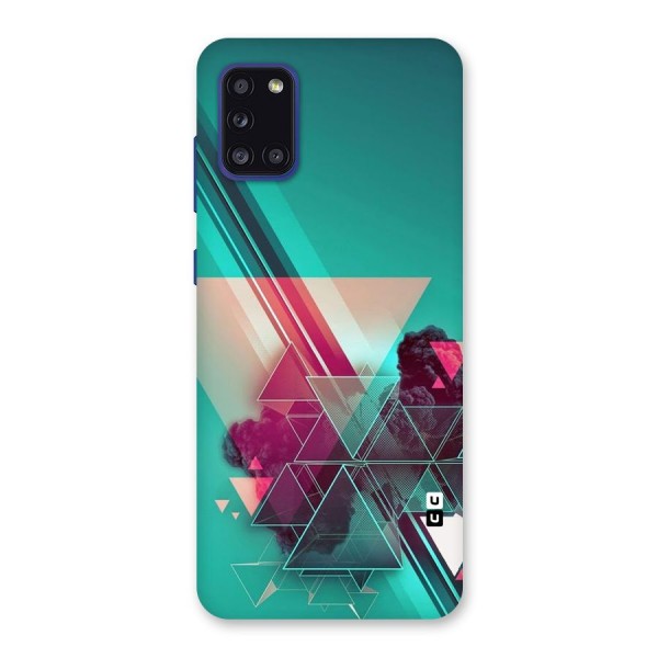 Floroscent Abstract Back Case for Galaxy A31