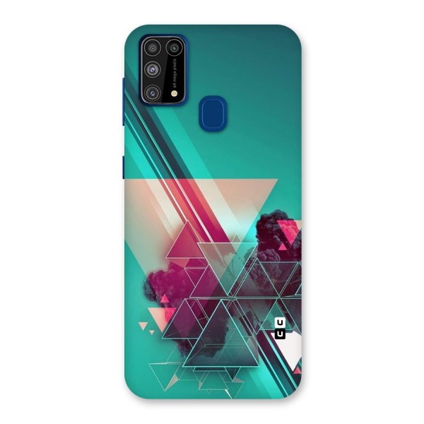 Floroscent Abstract Back Case for Galaxy M31