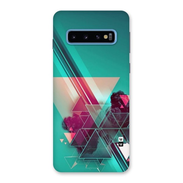 Floroscent Abstract Back Case for Galaxy S10