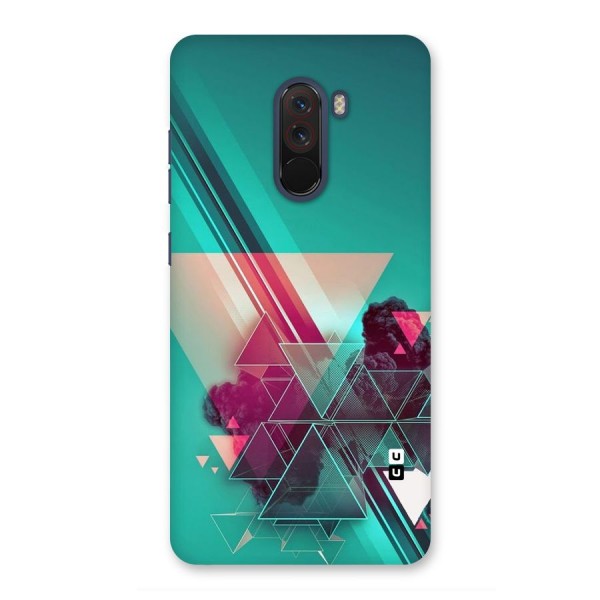 Floroscent Abstract Back Case for Poco F1