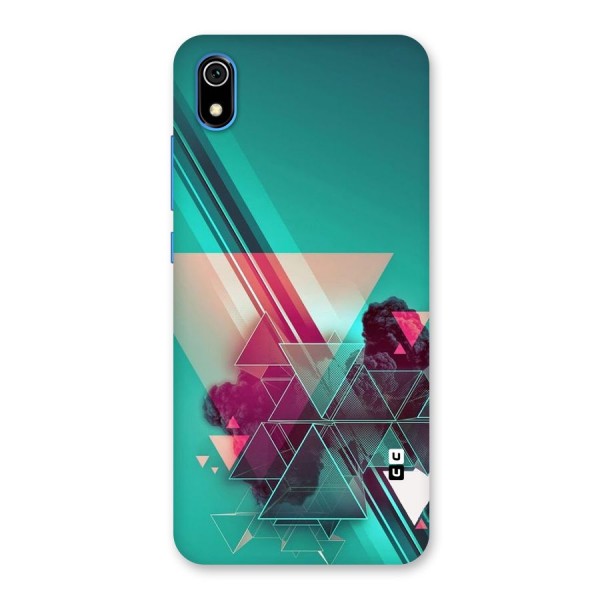 Floroscent Abstract Back Case for Redmi 7A