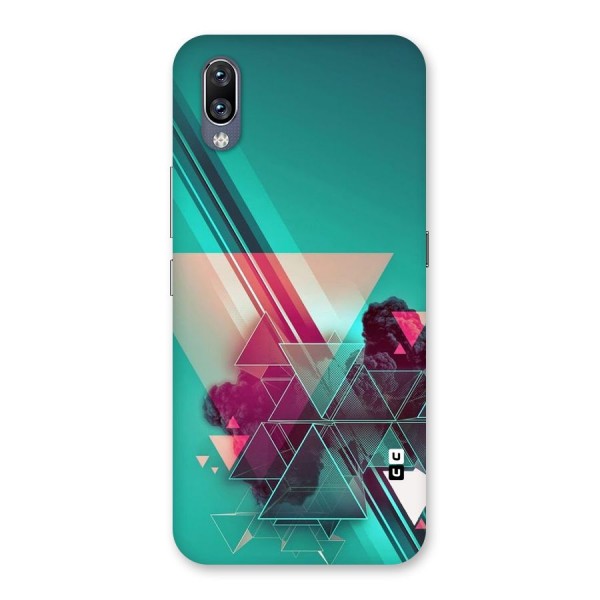 Floroscent Abstract Back Case for Vivo NEX