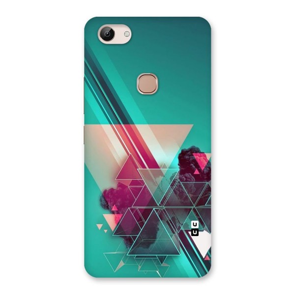 Floroscent Abstract Back Case for Vivo Y83