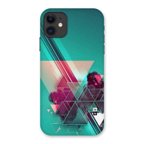 Floroscent Abstract Back Case for iPhone 11