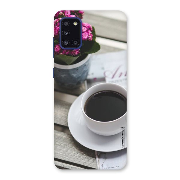 Flower And Blend Back Case for Galaxy A31